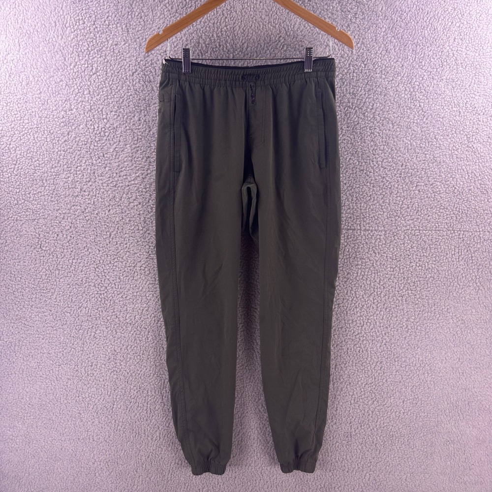 Kuhl Freeflex Joggers Mens Small Regular Olive Green Hiking Travel Pants 9828